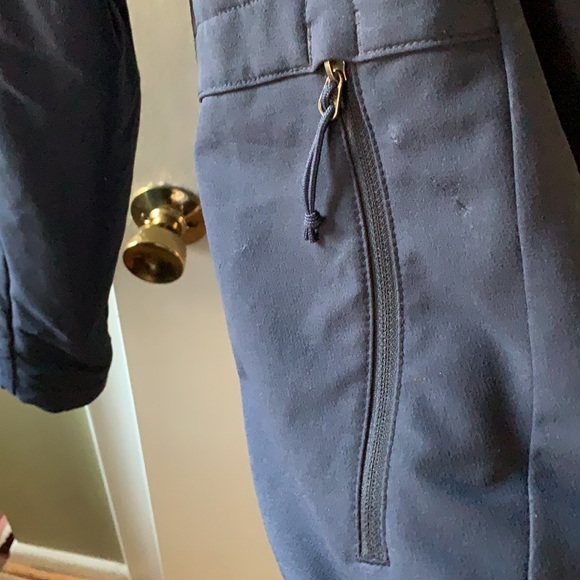 Fleece lined, navy blue - Picture 6 of 9